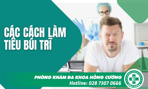 Các cách làm tiêu búi trĩ hiệu quả hiện nay